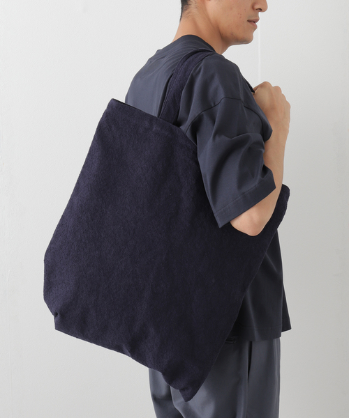 JOURNAL STANDARD relume（ジャーナルスタンダード　レリューム）の「SETTO BIG TOTE（ショルダーバッグ・メンズ・ネイビー・FREE）」の11枚目の写真