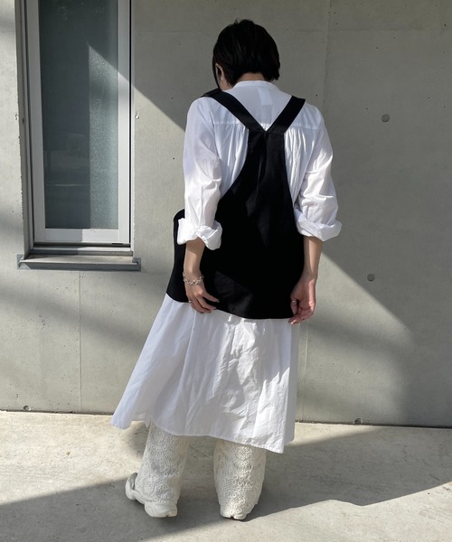 DuKKah(デュカ)の「Dukkah/【低身長向け】フィッシングベスト(ベスト・レディース・カーキ/ホワイト/ブラック・FREE)」の8枚目の写真