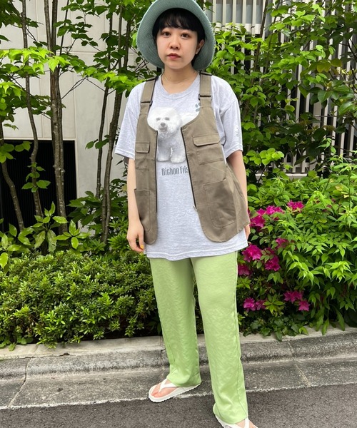 DuKKah(デュカ)の「Dukkah/【低身長向け】フィッシングベスト(ベスト・レディース・カーキ/ホワイト/ブラック・FREE)」の12枚目の写真