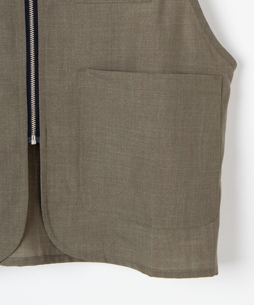 DuKKah(デュカ)の「Dukkah/【低身長向け】フィッシングベスト(ベスト・レディース・カーキ/ホワイト/ブラック・FREE)」の9枚目の写真