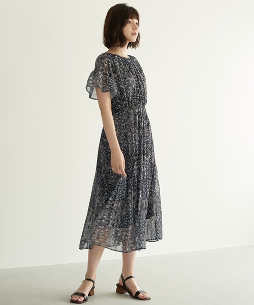 P パッチワークフラワー柄プリーツワンピース ワンピース ワンピース Yecca Vecca Vecca イェッカヴェッカ のワンピース P パッチワークフラワー柄プリーツワンピース 7a22l0h0740 を購入できます Yecca Vecca イェッカヴェッカ のファッション