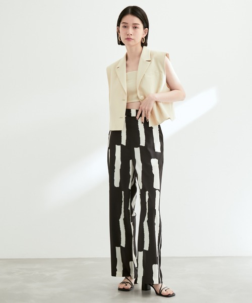 ADAM ET ROPE FEMME ホワイトジレ ADAM ET ROPE'（アダムエロペ）の「【セットアップ対応