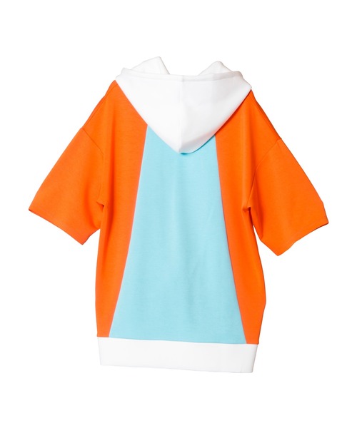 NO ID.（ノーアイディ）の「【NO ID.】Bonding Big Parka / ボンディング ビッグ パーカ（パーカー・メンズ・ブラック/サックスブルー/グリーン/ライトブラウン・ONE SIZE）」の10枚目の写真