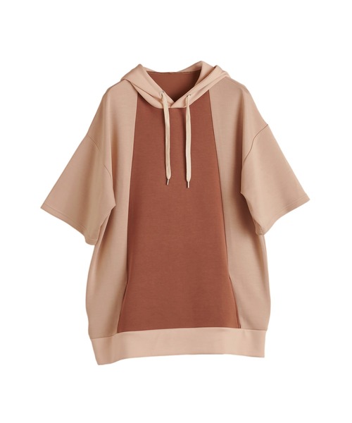 NO ID.（ノーアイディ）の「【NO ID.】Bonding Big Parka / ボンディング ビッグ パーカ（パーカー・メンズ・ブラック/サックスブルー/グリーン/ライトブラウン・ONE SIZE）」の13枚目の写真