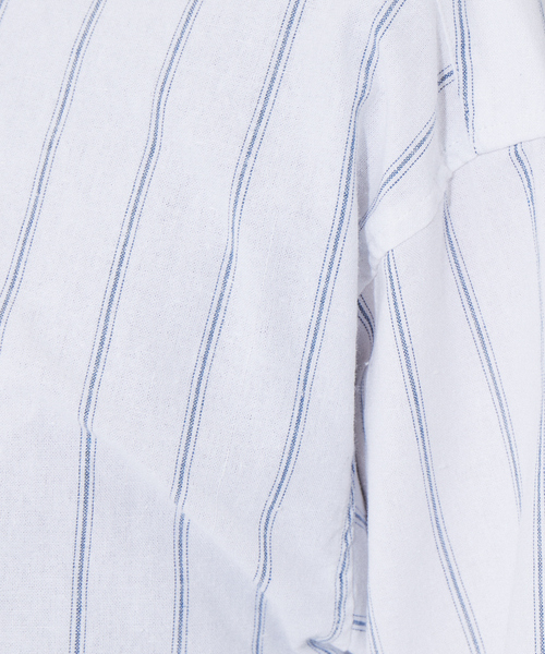 ABAHOUSE GRAY（アバハウスグレイ）の「コットン リネン ビッグシルエット 長袖 シャツ（シャツ/ブラウス・メンズ・モカ/ホワイト/ベージュ/ブルー/グリーン/オレンジ系その他・50/46/48）」の16枚目の写真