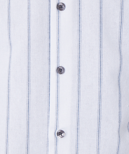 ABAHOUSE GRAY（アバハウスグレイ）の「コットン リネン ビッグシルエット 長袖 シャツ（シャツ/ブラウス・メンズ・モカ/ホワイト/ベージュ/ブルー/グリーン/オレンジ系その他・50/46/48）」の15枚目の写真