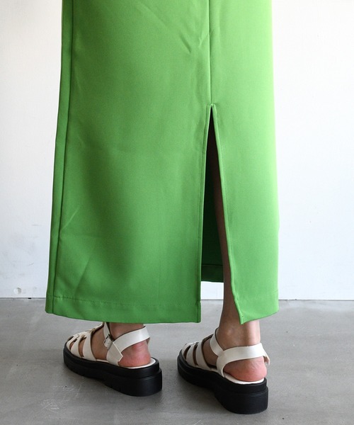 sango（sango）の「ハイウェストタイトスカート（スカート・レディース・ブラック/イエロー/グリーン・FREE）」の9枚目の写真