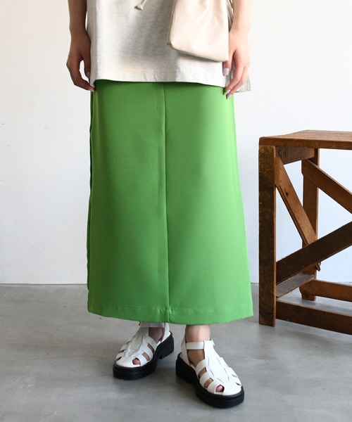 sango（sango）の「ハイウェストタイトスカート（スカート・レディース・ブラック/イエロー/グリーン・FREE）」の14枚目の写真