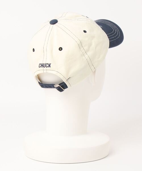 CHUCK（チャック）の「【UNISEX】CHUCK／CHUCK LOGO CAP 2297841（キャップ・レディース・クリーム・FREE）」の8枚目の写真