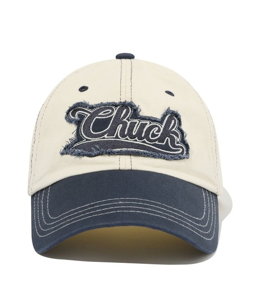CHUCK（チャック）の「【UNISEX】CHUCK／CHUCK LOGO CAP 2297841（キャップ・レディース・クリーム・FREE）」の5枚目の写真