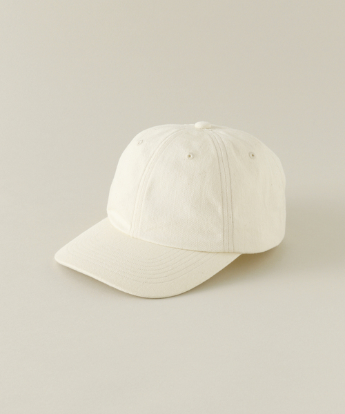 blurhms(ブラームス)の「【blurhms / ブラームス】WISM 別注 BASEBALL CAP(キャップ・メンズ・アイボリー・FREE)」の1枚目の写真