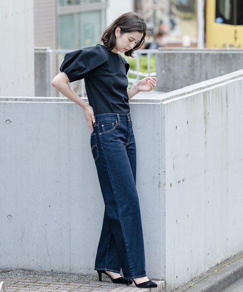 リーバイス Levis 【 Zaida Blouse Women 】 ファッション レディースファッション トップス シャツ ブラウス レディー Levi's（リーバイス）の「Levi's/リーバイス ZAIDA ショート