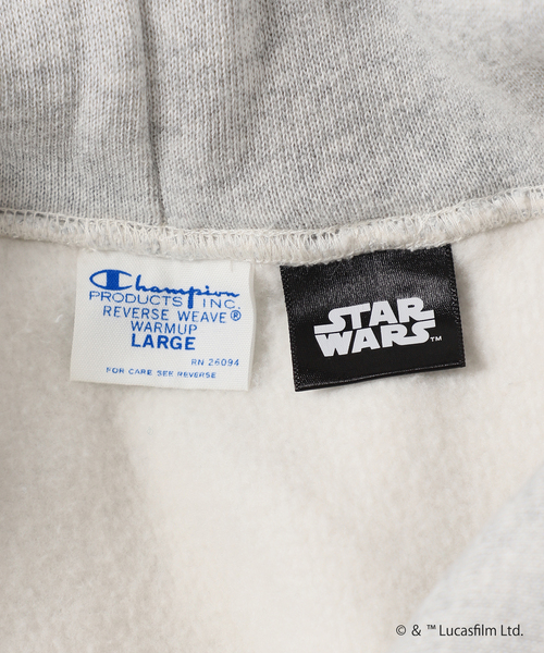 セール】【STARWARS】CHAMPION 別注リバースウィーブ スウェット