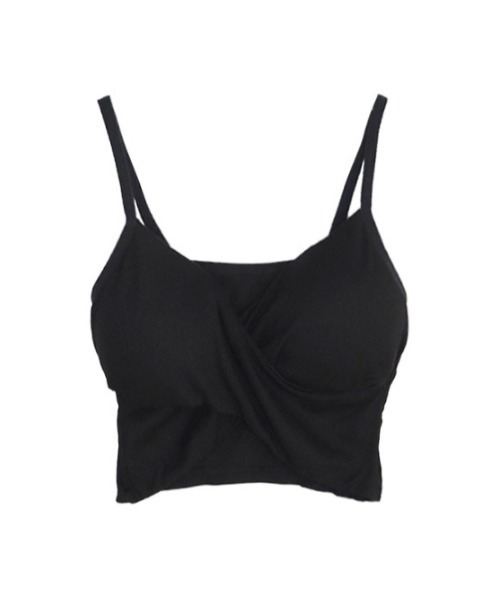 AMAIL（アマイル）の「Cross cami（キャミソール・レディース・ブラック/ベージュ/ホワイト・FREE）」の7枚目の写真