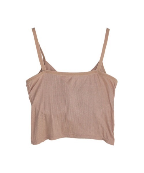 AMAIL（アマイル）の「Cross cami（キャミソール・レディース・ブラック/ベージュ/ホワイト・FREE）」の6枚目の写真