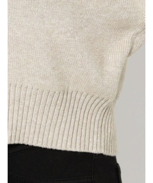 MURUA（ムルーア）の「ボリュームスリーブカーデ×キャミSET【セットアイテム】【2way】（カーディガン/ボレロ・レディース・アイボリー/ブラック/グリーン・FREE）」の14枚目の写真