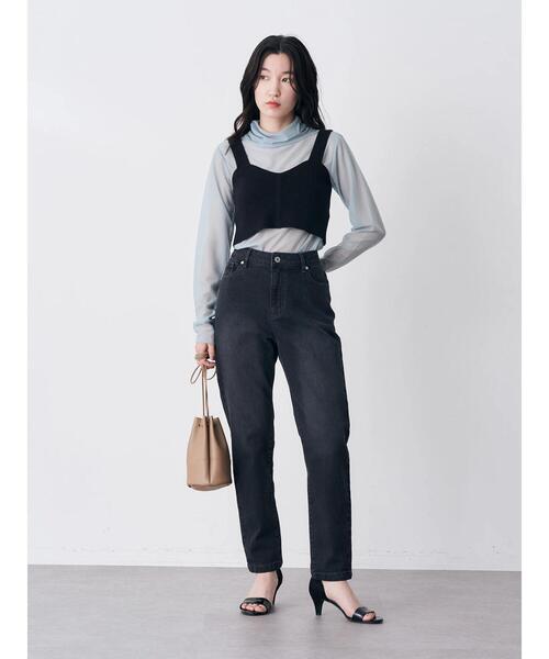 earth music&ecology（アースミュージックアンドエコロジー）の「シアーハイネックプルオーバー（その他トップス・レディース・ベージュ/サックスブルー/グリーン系その他3/オレンジ・M/S）」の20枚目の写真