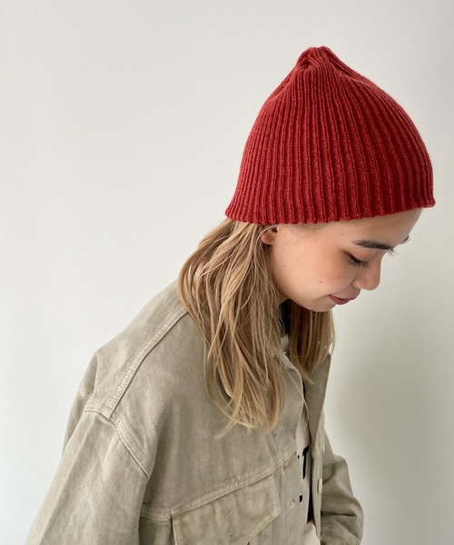 CANAL JEAN（キャナルジーン）の「El mar(エルマール) カラーリブニットCAP（ニットキャップ/ビーニー）」 WEAR