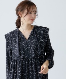 大きいサイズ ビッグカラーブラウス miclat