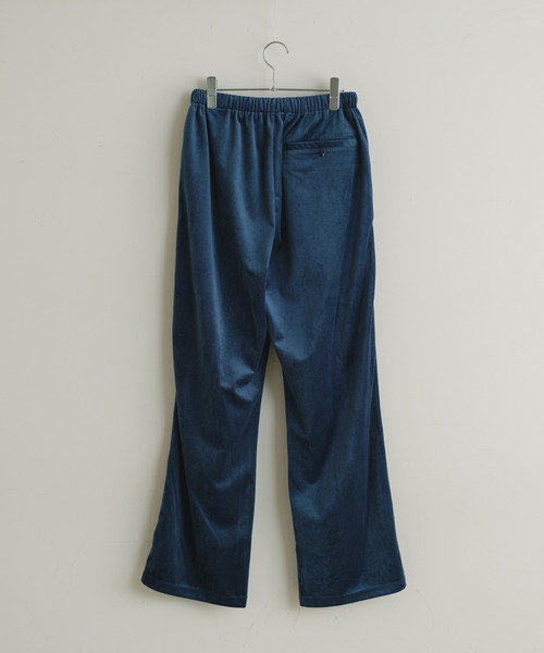 WHIMSIC（ウィムジック）の「【WHIMSIC】ベロアパイピングトラックパンツ（スラックス・メンズ・ベージュ/ブルー/グリーン/オリーブ・FREE）」の22枚目の写真