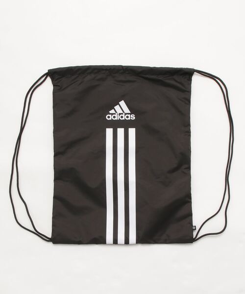 adidas（アディダス）の「パワー ジムサック / アディダス adidas（エコバッグ/サブバッグ・メンズ・ブラック/ベージュ/ブルー・FREE）」の4枚目の写真