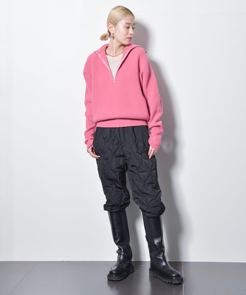 CITYSHOP キルティングパンツ38ブラック CITYSHOP（シティーショップ