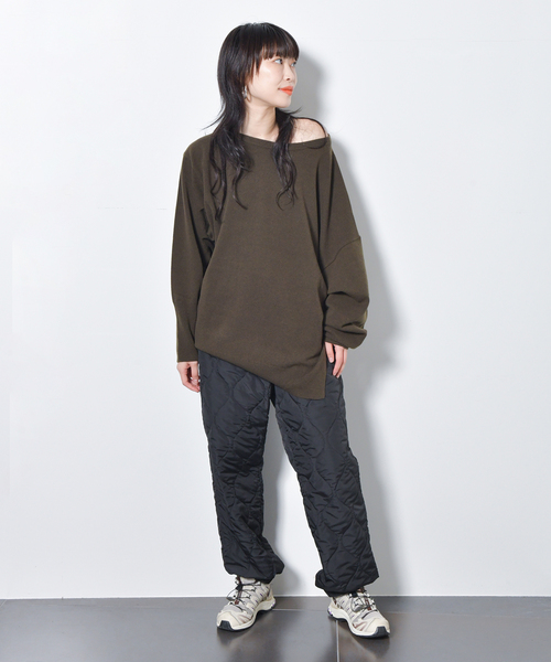 CITYSHOP キルティングパンツ38ブラック CITYSHOP（シティーショップ