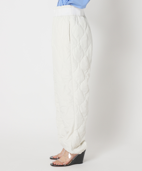 CITYSHOP キルティングパンツ38ホワイト CITYSHOP キルティングパンツ38ホワイト CITYSHOP キルティングパンツ