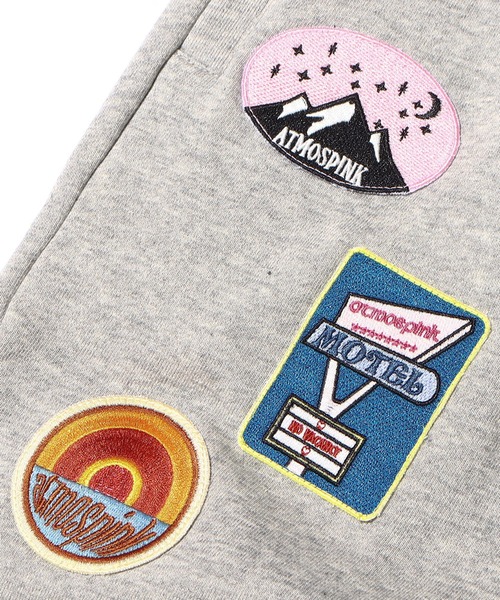 atmos pink（アトモスピンク）の「atmos pink ワッペンスウェットパンツ / アトモスピンク ワッペンスウェットパンツ（その他パンツ・レディース・ネイビー/グレー/カーキ・M/L）」の17枚目の写真
