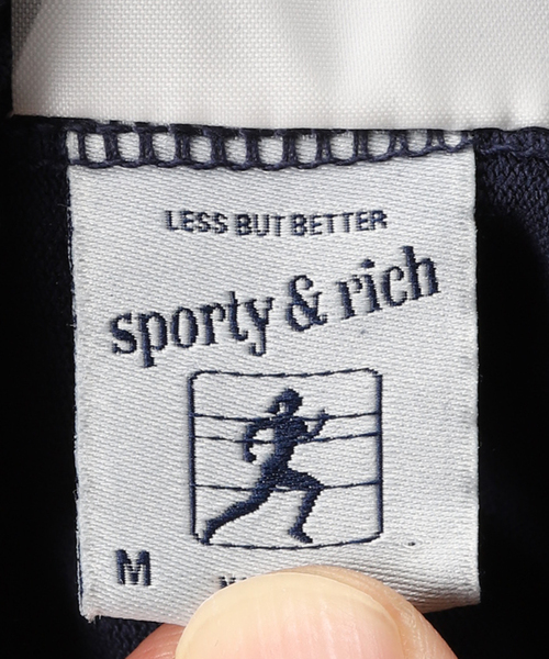 SPORTY&RICH（スポーティアンドリッチ）の「【SPORTY&RICH / スポーティアンドリッチ】SPORTS GYM SHORT（その他パンツ・メンズ・ネイビー・MEDIUM/SMALL）」の3枚目の写真