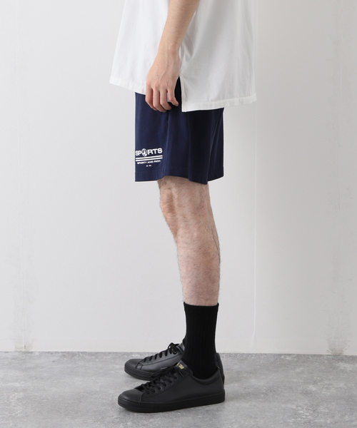 SPORTY&RICH（スポーティアンドリッチ）の「【SPORTY&RICH / スポーティアンドリッチ】SPORTS GYM SHORT（その他パンツ・メンズ・ネイビー・MEDIUM/SMALL）」の7枚目の写真