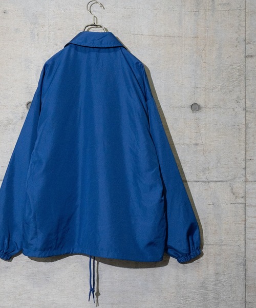 Red Cap Girl（レッドキャプガール）の「【a-r】〔Red Cap Girl/レッドキャップガール〕ポリエステルタフタ RCGワッペン コーチジャケット（ナイロンジャケット・メンズ・ブラック/ブルー/グリーン・MEDIUM/LARGE）」の16枚目の写真