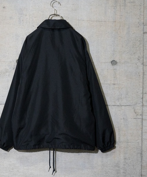 Red Cap Girl（レッドキャプガール）の「【a-r】〔Red Cap Girl/レッドキャップガール〕ポリエステルタフタ RCGワッペン コーチジャケット（ナイロンジャケット・メンズ・ブラック/ブルー/グリーン・MEDIUM/LARGE）」の14枚目の写真