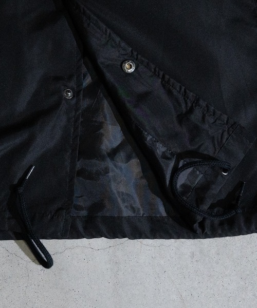 Red Cap Girl（レッドキャプガール）の「【a-r】〔Red Cap Girl/レッドキャップガール〕ポリエステルタフタ RCGワッペン コーチジャケット（ナイロンジャケット・メンズ・ブラック/ブルー/グリーン・MEDIUM/LARGE）」の22枚目の写真