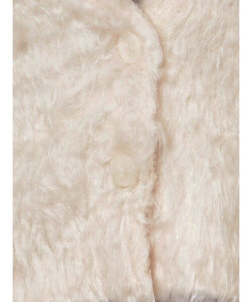 LAGUNAMOON(ラグナムーン)の「ファーライクニットカーディガン(カーディガン/ボレロ・レディース・アイボリー/ライトグレー/ブラウン・FREE)」の21枚目の写真