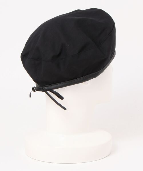 axes femme(アクシーズファム)の「デニム風ベレー(ハンチング/ベレー帽・レディース・ネイビー/ブラック/ベージュ・FREE)」の4枚目の写真