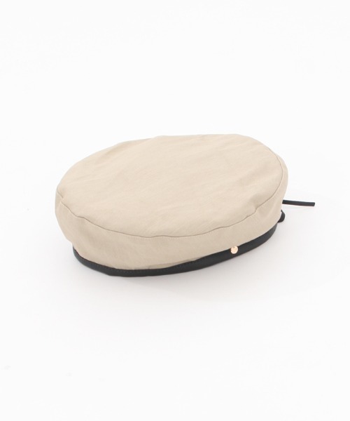 axes femme(アクシーズファム)の「デニム風ベレー(ハンチング/ベレー帽・レディース・ネイビー/ブラック/ベージュ・FREE)」の1枚目の写真