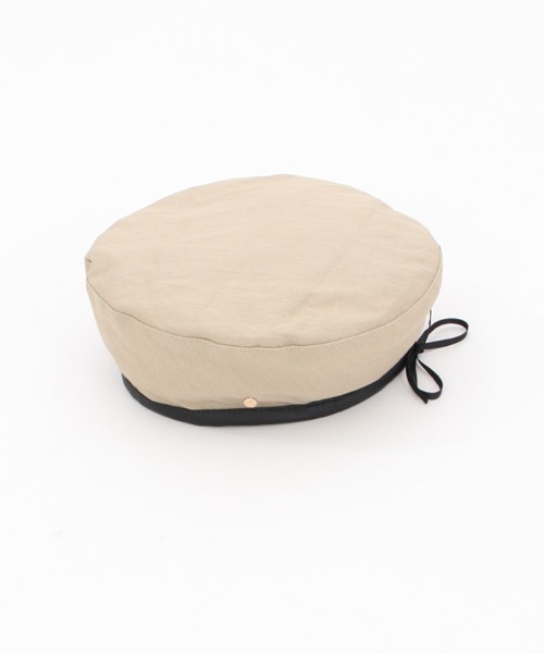 axes femme(アクシーズファム)の「デニム風ベレー(ハンチング/ベレー帽・レディース・ネイビー/ブラック/ベージュ・FREE)」の20枚目の写真