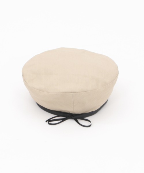 axes femme(アクシーズファム)の「デニム風ベレー(ハンチング/ベレー帽・レディース・ネイビー/ブラック/ベージュ・FREE)」の19枚目の写真