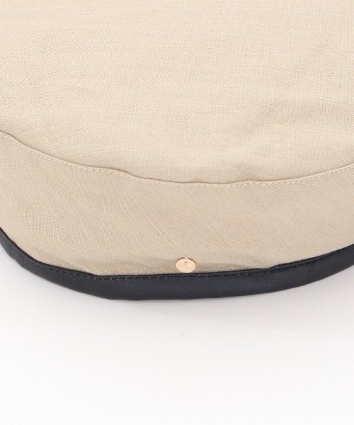 axes femme(アクシーズファム)の「デニム風ベレー(ハンチング/ベレー帽・レディース・ネイビー/ブラック/ベージュ・FREE)」の16枚目の写真