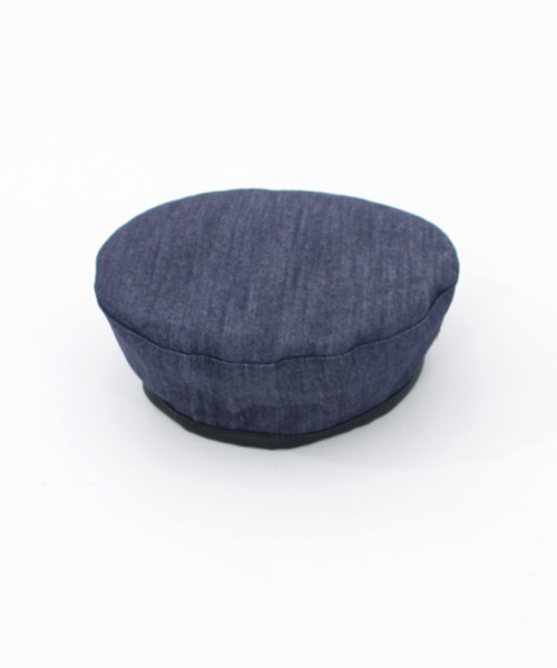 axes femme(アクシーズファム)の「デニム風ベレー(ハンチング/ベレー帽・レディース・ネイビー/ブラック/ベージュ・FREE)」の12枚目の写真