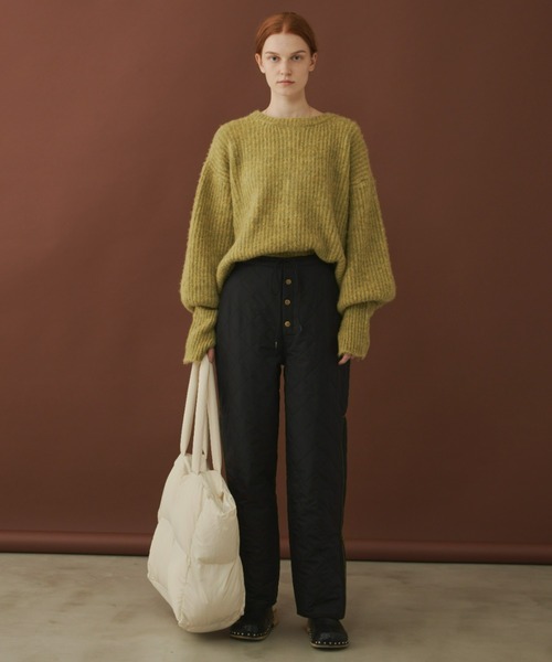 Unitage（ユニテージ）の「2way MIXカラ－ニットカーディガン（カーディガン/ボレロ・レディース・グリーン/ブラウン/オレンジ・FREE）」の15枚目の写真