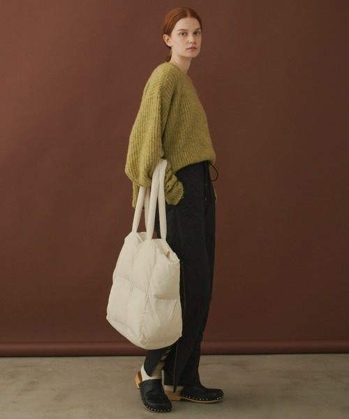 Unitage（ユニテージ）の「2way MIXカラ－ニットカーディガン（カーディガン/ボレロ・レディース・グリーン/ブラウン/オレンジ・FREE）」の17枚目の写真