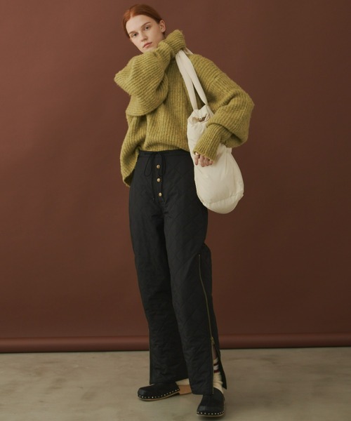 Unitage（ユニテージ）の「2way MIXカラ－ニットカーディガン（カーディガン/ボレロ・レディース・グリーン/ブラウン/オレンジ・FREE）」の18枚目の写真