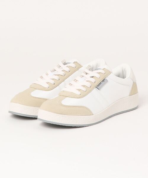 TSURUYA（ツルヤ）の「《Nordic Light》レトロコートスニーカー NL0032（スニーカー・レディース・ネイビー/グレー/ホワイト/ダークブラウン・22.5cm/23.5cm/24.0cm/24.5cm/23.0cm）」の2枚目の写真