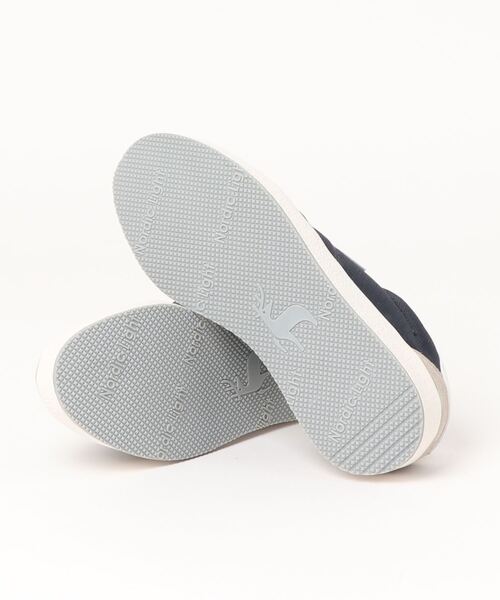 TSURUYA（ツルヤ）の「《Nordic Light》レトロコートスニーカー NL0032（スニーカー・レディース・ネイビー/グレー/ホワイト/ダークブラウン・22.5cm/23.5cm/24.0cm/24.5cm/23.0cm）」の6枚目の写真