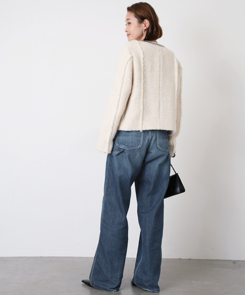 25SS Deuxieme Classe Lee painter デニム 白 完売今期Deuxieme Classe Lee painterホワイトデニム38 - メルカリ