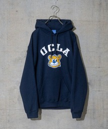【22】UCLA 裏起毛 サガラ刺繍 プルオーバーパーカー