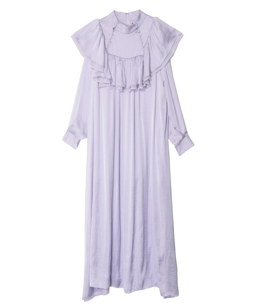 PAMEO POSE（パメオポーズ）の「Wendy Dress（ワンピース・レディース・ブラック/グリーン/パープル・SMALL/LONG/MEDIUM）」の14枚目の写真