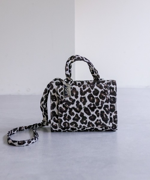loti（ロティ）の「loti ポケットミニスクエアBAG（ショルダーバッグ・レディース・ホワイト系その他/ブラック/ブラック系その他・FREE）」の12枚目の写真